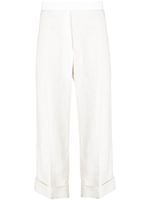 Thom Browne pantalon à ourlet retroussé - Tons neutres