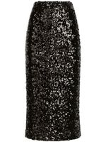 Dolce & Gabbana sequinned pencil midi skirt - Noir - thumbnail