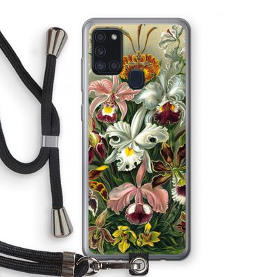 Haeckel Orchidae: Samsung Galaxy A21s Transparant Hoesje met koord