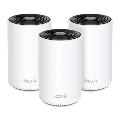 TP-LinkDeco XE75 Mesh Wifi 6E (3-pack) Mesh router Wit