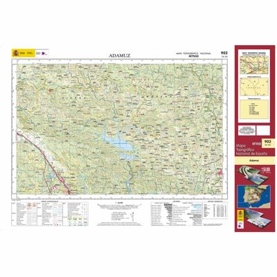 Topografische kaart 902 MT50 Adamuz | CNIG - Instituto Geográfico Nacional1