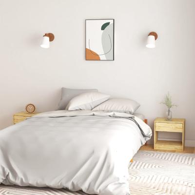 Nachtkastjes 2 st 50x34x50 cm massief grenenhout