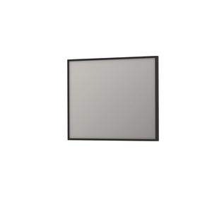 Spiegel Ink SP18 Rechthoek In Stalen Kader 100 x 4 x 80 cm Mat Zwart