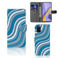 Samsung Galaxy A51 | Telefoon Hoesje | Waves Blue