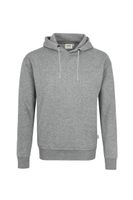Hakro 560 Hooded sweatshirt organic cotton GOTS - Mottled Grey - S - thumbnail