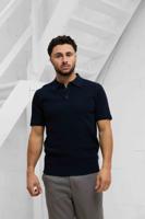 Pure Path Knit Polo Heren Donkerblauw - Maat L - Kleur: Donkerblauw | Soccerfanshop