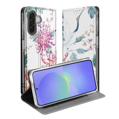 Telefoonhoesje Samsung Galaxy A17 Bird Flowers