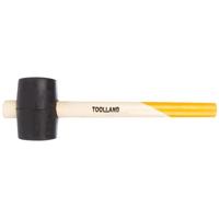 Rubberen hamer 500 gram Toolland