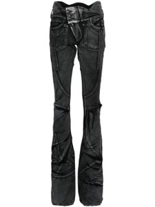 Ottolinger jean skinny Big Waistband Drape - Noir