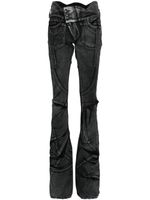 Ottolinger jean skinny Big Waistband Drape - Noir - thumbnail