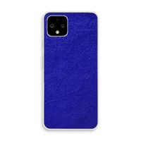 Majorelle Blue: Pixel 4 Transparant Hoesje