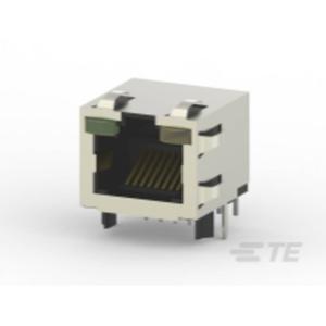 TE Connectivity TE AMP MODULAR JACKS - INVERTED AND LEDS MODULAR JACKS - INVERTED AND LEDS 2-406549-4 1 stuk(s)