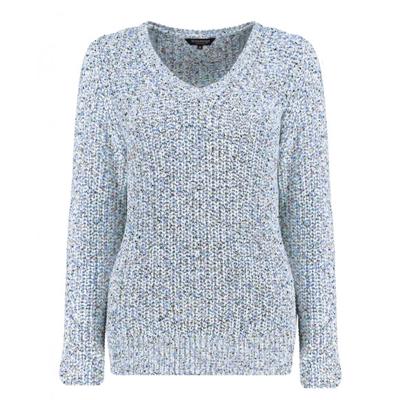 Bloomings - Blauw | Dames | Trui | Blauw | XXL | regular | Kamst mode Bloomings - Blauw | Dames | Trui | Blauw | XXL | regular | Kamst mode