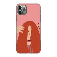 Woke up like this: Volledig geprint iPhone 11 Pro Max Hoesje