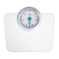 Retro mechanische personenweegschaal - LIVOO - DOM490 - Batterijloos - Max. 136 kg - Antislip metaal - Wit