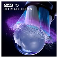 Oral-B iO Ultimate Clean Opzetborstels Zwart, Verpakking Van 4 Stuks - thumbnail
