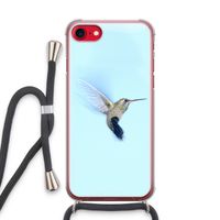 Kolibri: iPhone SE 2020 Transparant Hoesje met koord
