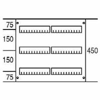 AG223  - Cover for distribution board 450x500mm AG223 - thumbnail