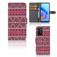 OPPO A76 | A96 Telefoon Hoesje Aztec Paars