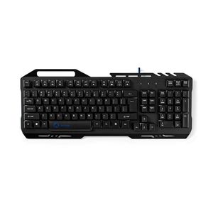 Nedis Bedraad Gaming Toetsenbord | LED | US Internationaal | 1 stuks - GKBD200BKUS GKBD200BKUS