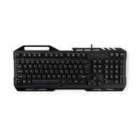 Nedis Bedraad Gaming Toetsenbord | LED | US Internationaal | 1 stuks - GKBD200BKUS GKBD200BKUS