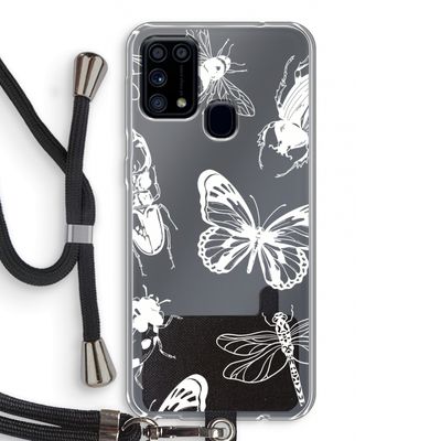 Tiny Bugs: Samsung Galaxy M31 Transparant Hoesje met koord
