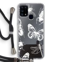 Tiny Bugs: Samsung Galaxy M31 Transparant Hoesje met koord