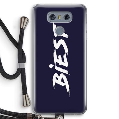 Biest: LG G6 Transparant Hoesje met koord