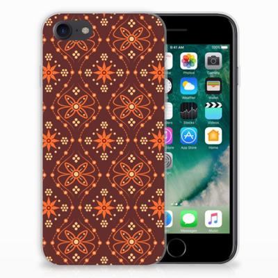 iPhone SE 2022 | SE 2020 | 8 | 7 | TPU bumper | Batik Brown