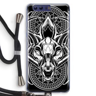 Oh Deer: Honor 9 Transparant Hoesje met koord