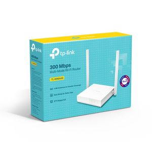 TP-LINK TL-WR844N draadloze router Single-band (2.4 GHz) Fast Ethernet Wit