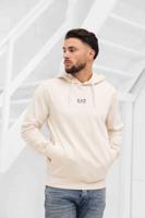 Emporio Armani EA7 8NPM32 Hoodie Heren Beige - Maat S - Kleur: Beige | Soccerfanshop