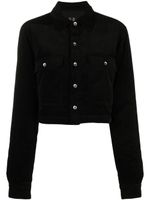 Rick Owens DRKSHDW corduroy cropped jacket - Noir - thumbnail