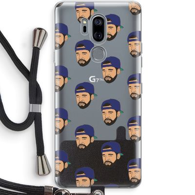 Drake Away: LG G7 Thinq Transparant Hoesje met koord