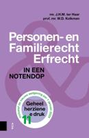 Personen- en Familierecht en Erfrecht (Paperback)