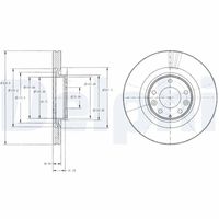 Remschijf BG9104 - thumbnail