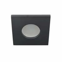 Slimme LED spot zwart RGBW-CCT GU10 5Watt vierkant IP65 NOVO - thumbnail