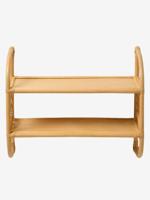 Rotan rek / schap met 2 niveaus Zon hout