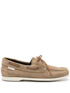 Manebi chaussures bateau Hamptons en daim - Tons neutres