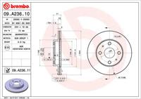 Brembo Remschijven 09.A236.11 - thumbnail