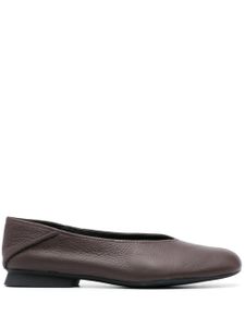 Camper ballerines Casi Myra en cuir - Marron