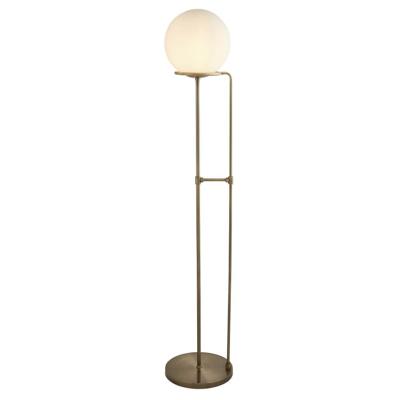 Searchlight VloerlampOrbital met glazen bol - EU8093AB