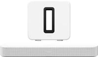 SONOS Sonos Premium entertainmentset met Beam (Gen2) + Sub 4 - Wit SONOS Sonos Premium entertainmentset met Beam (Gen2) + Sub 4 - Wit