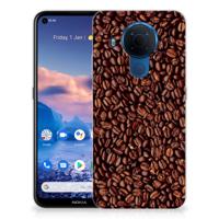Nokia 5.4 | Siliconen Case | Koffiebonen