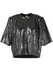 MARANT ÉTOILE blouse Delfi à strass - Argent