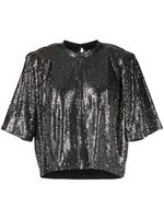 MARANT ÉTOILE blouse Delfi à strass - Argent - thumbnail