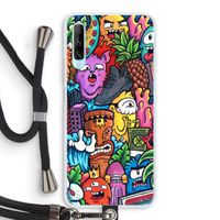 Vexx Mixtape: Huawei P Smart Pro Transparant Hoesje met koord