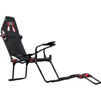 Next Level Racing f-gt lite foldable racing simulator (zwart/rood)