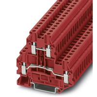 Phoenix Contact 3046786 Doorgangsserieklem 6.2 mm Schroeven Rood 50 stuk(s)