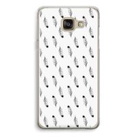 Pluimen: Samsung Galaxy A5 (2016) Transparant Hoesje